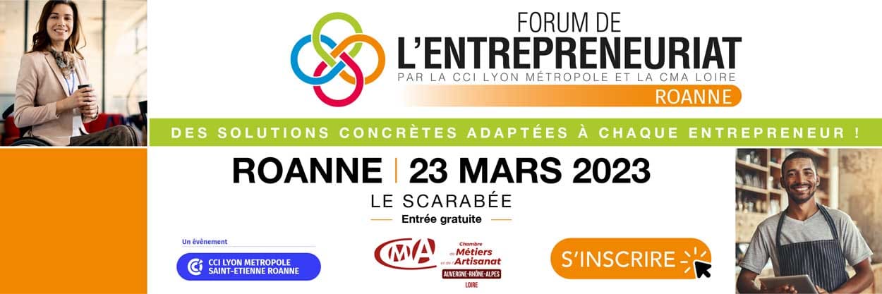 banniere forum entrepreneuriat roanne 2023