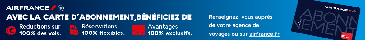 banniere air france abonnement