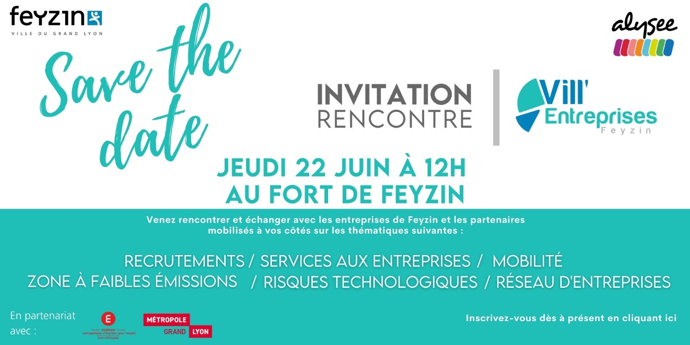 invitation rencontre evenement villentreprises feyzin