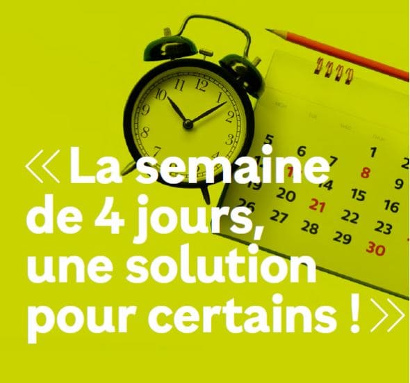 semaine de 4 jours, accompagnement rh