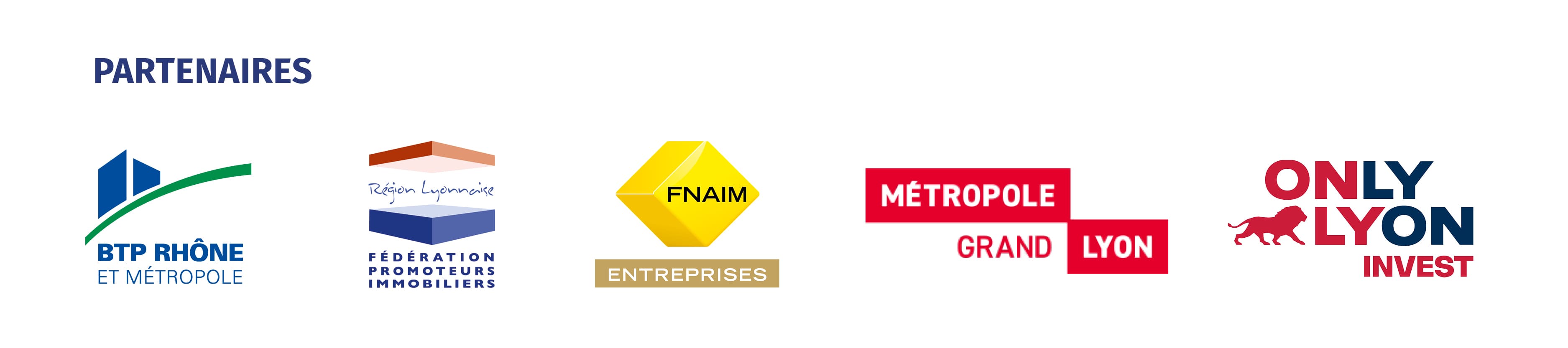 partenaires du salon de la construction & immobilier d'entreprise lyonnais