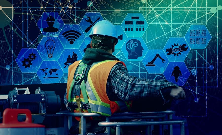 industrie travailleur